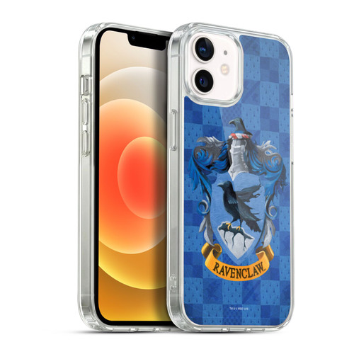 Harry Potter Prisoner Of Azkaban I Ravenclaw Crest Soft Gel Case for Apple iPhone 12 / iPhone 12 Pro & MagSafe