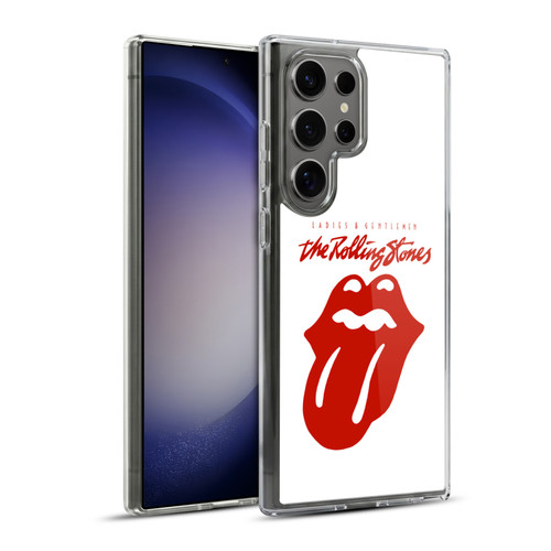 The Rolling Stones Graphics Ladies and Gentlemen Movie Soft Gel Case for Samsung Galaxy S23 Ultra 5G & MagSafe