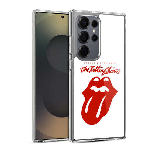 The Rolling Stones Graphics Ladies and Gentlemen Movie Soft Gel Case for Samsung Galaxy S25 Ultra & MagSafe