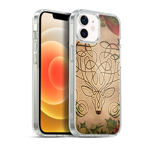 Brigid Ashwood Celtic Wisdom 3 Stag Soft Gel Case for Apple iPhone 12 / iPhone 12 Pro & MagSafe
