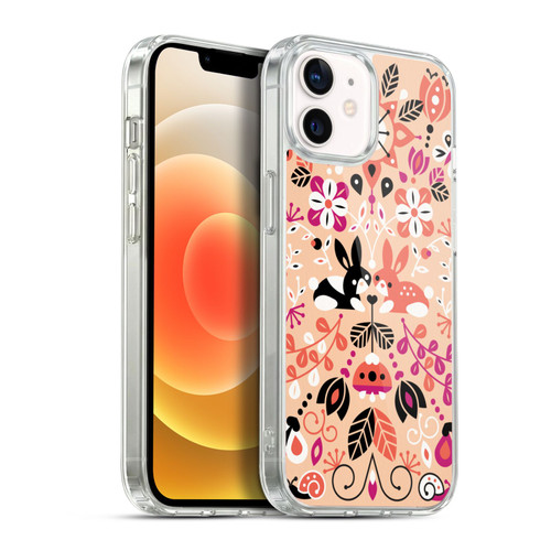 Cat Coquillette Animals Bunny Lovers Soft Gel Case for Apple iPhone 12 / iPhone 12 Pro & MagSafe