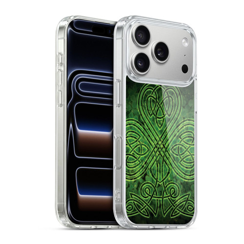 Brigid Ashwood Celtic Wisdom 3 Irish Shamrock Soft Gel Case for Apple iPhone 17 Pro