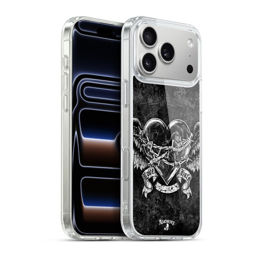Alchemy Gothic Wing Black Romance Soft Gel Case for Apple iPhone 17 Pro Max