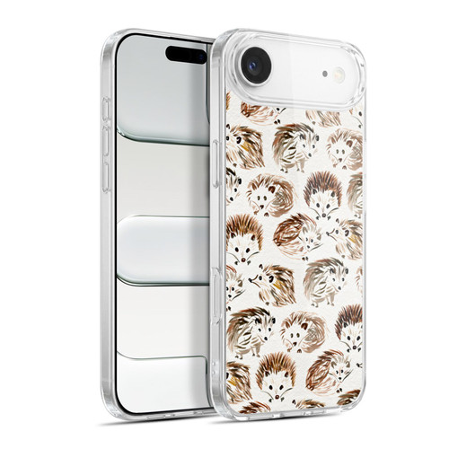 Cat Coquillette Animals Hedgehogs Soft Gel Case for Apple iPhone 17 Air