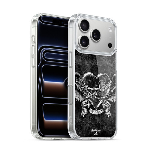 Alchemy Gothic Wing Black Romance Soft Gel Case for Apple iPhone 17 Pro