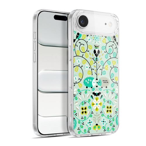Cat Coquillette Animals Hedgehogs Symmetry Soft Gel Case for Apple iPhone 17 Air