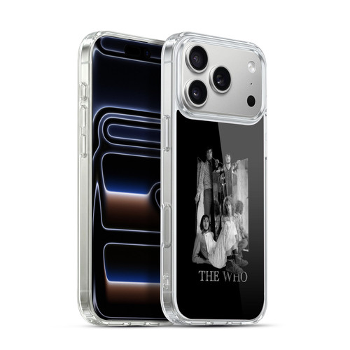 The Who Band Art Mirror Mono Distress Soft Gel Case for Apple iPhone 17 Pro Max