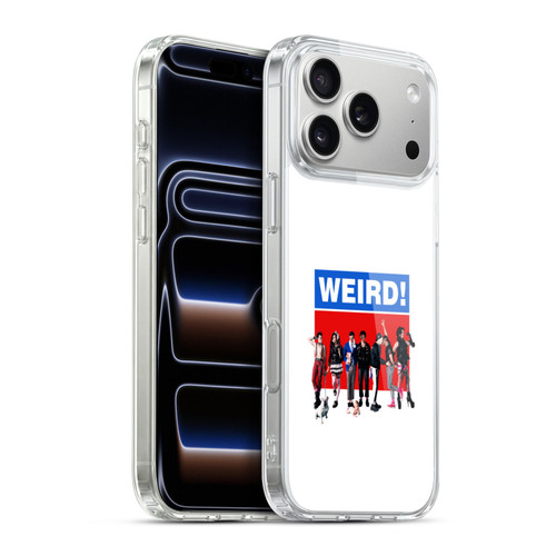 Yungblud Graphics Weird! Soft Gel Case for Apple iPhone 17 Pro Max