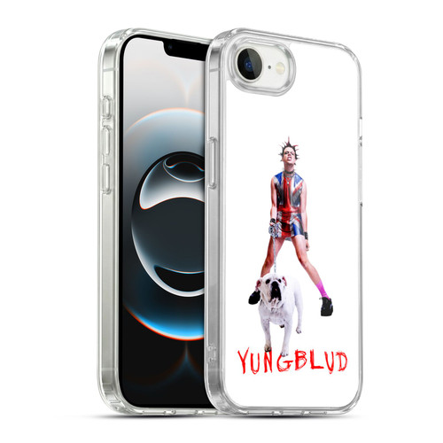 Yungblud Graphics Strawberry Lipstick Soft Gel Case for Apple iPhone 16e / Apple iPhone 17e & MagSafe