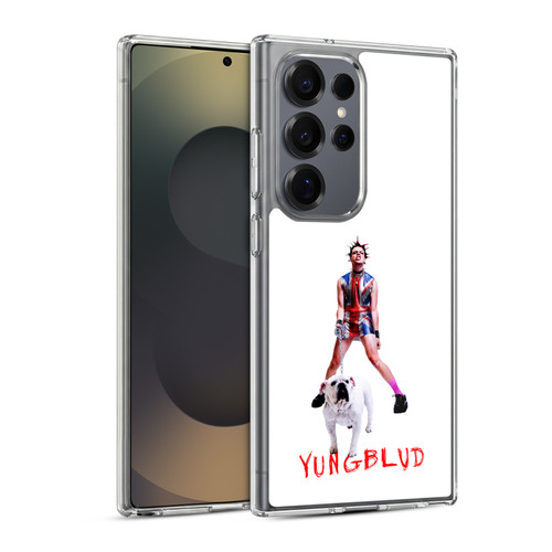 Yungblud Graphics Strawberry Lipstick Soft Gel Case for Samsung Galaxy S25 Ultra & MagSafe