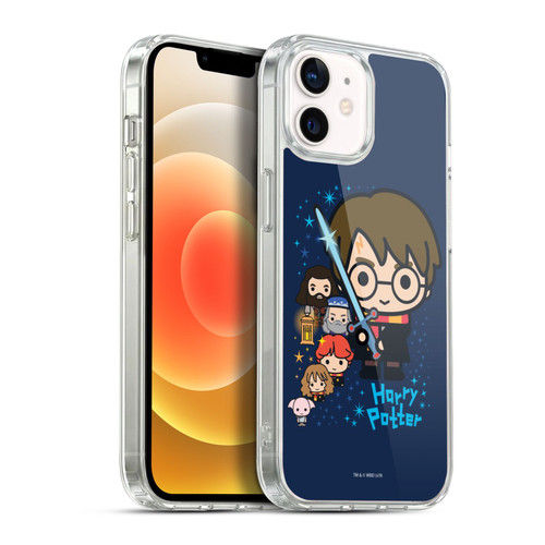 Harry Potter Deathly Hallows I Characters Soft Gel Case for Apple iPhone 12 / iPhone 12 Pro & MagSafe
