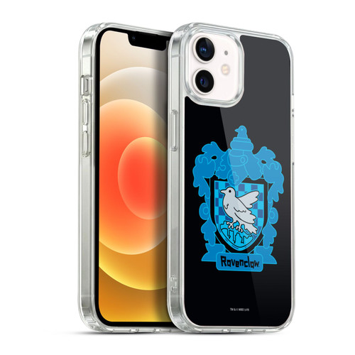 Harry Potter Deathly Hallows I Ravenclaw Crest Soft Gel Case for Apple iPhone 12 / iPhone 12 Pro & MagSafe