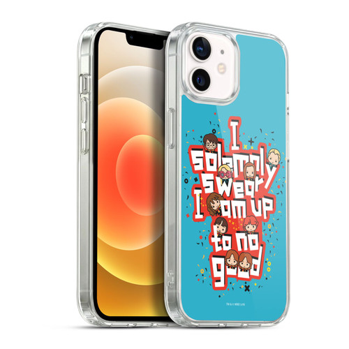Harry Potter Deathly Hallows I I Solemnly Swear Soft Gel Case for Apple iPhone 12 / iPhone 12 Pro & MagSafe