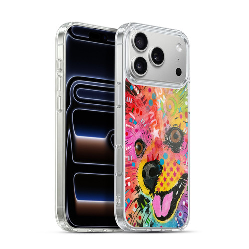 Dean Russo Dogs Pomeranian Soft Gel Case for Apple iPhone 17 Pro Max