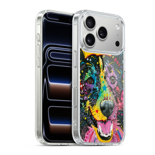 Dean Russo Dogs Smiling Collie Soft Gel Case for Apple iPhone 17 Pro