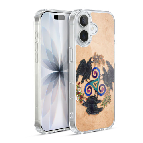 Brigid Ashwood Celtic Wisdom Raven Fey Soft Gel Case for Apple iPhone 17