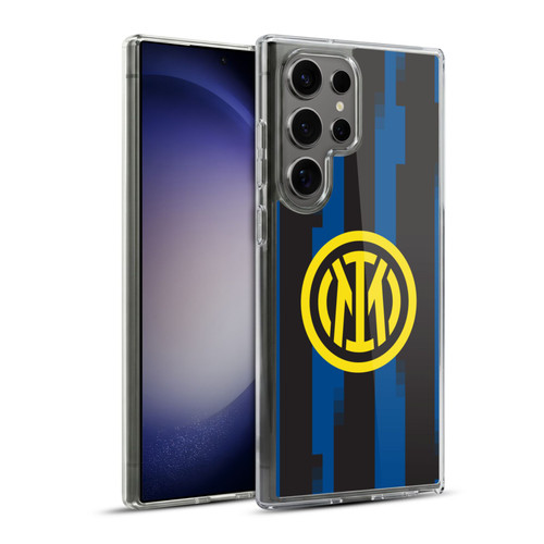 Fc Internazionale Milano 2023/24 Crest Kit Home Soft Gel Case for Samsung Galaxy S23 Ultra 5G & MagSafe