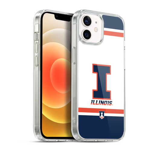 University Of Illinois U Of I University Of Illinois Art Graphics 1 Soft Gel Case for Apple iPhone 12 / iPhone 12 Pro & MagSafe