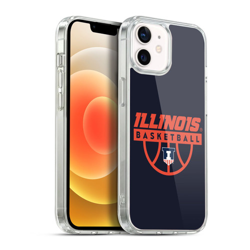 University Of Illinois U Of I University Of Illinois Art Illinois Basketball 1 Soft Gel Case for Apple iPhone 12 / iPhone 12 Pro & MagSafe
