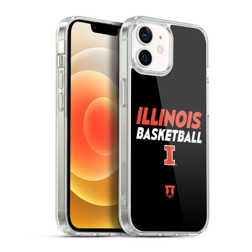 University Of Illinois U Of I University Of Illinois Art Illinois Basketball 2 Soft Gel Case for Apple iPhone 12 / iPhone 12 Pro & MagSafe