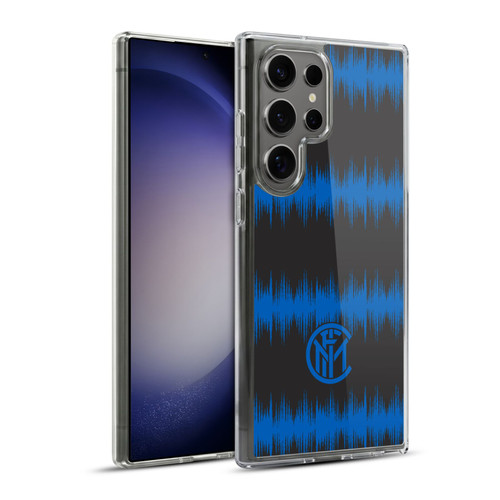 Fc Internazionale Milano Graphics Audio Wave Soft Gel Case for Samsung Galaxy S23 Ultra 5G & MagSafe