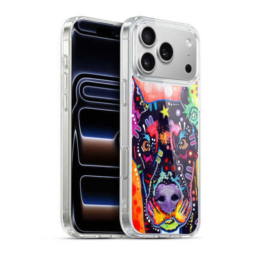 Dean Russo Dogs 3 Doberman Soft Gel Case for Apple iPhone 17 Pro Max