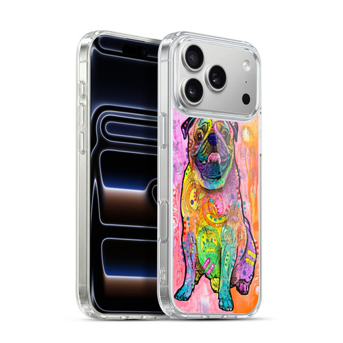 Dean Russo Dogs 3 Pug Soft Gel Case for Apple iPhone 17 Pro Max
