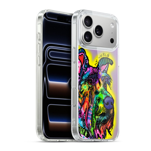 Dean Russo Dogs 3 My Schnauzer Soft Gel Case for Apple iPhone 17 Pro Max