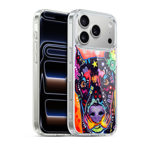 Dean Russo Dogs 3 Doberman Soft Gel Case for Apple iPhone 17 Pro