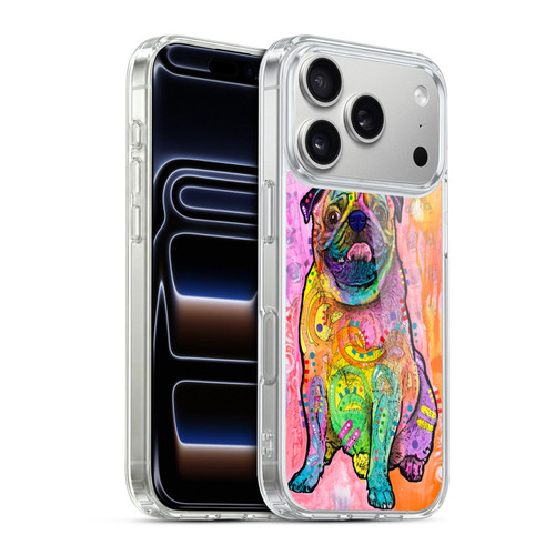 Dean Russo Dogs 3 Pug Soft Gel Case for Apple iPhone 17 Pro