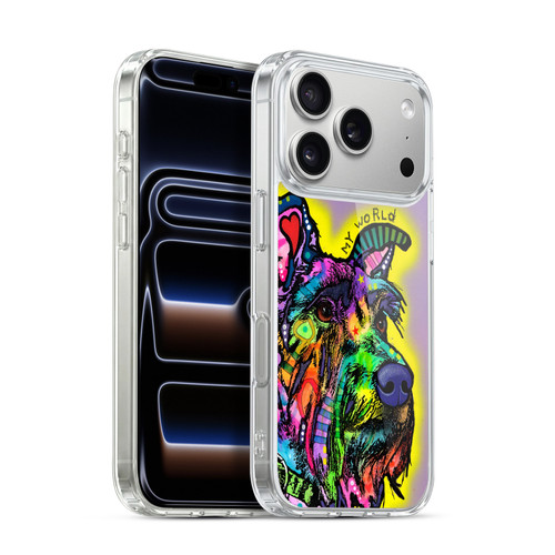 Dean Russo Dogs 3 My Schnauzer Soft Gel Case for Apple iPhone 17 Pro