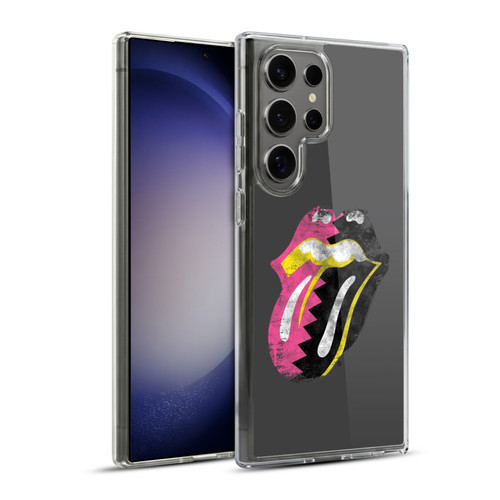 The Rolling Stones Albums Girls Pop Art Tongue Solo Soft Gel Case for Samsung Galaxy S23 Ultra 5G & MagSafe