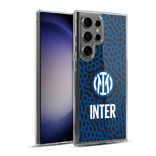 Fc Internazionale Milano Patterns Abstract 2 Soft Gel Case for Samsung Galaxy S23 Ultra 5G & MagSafe