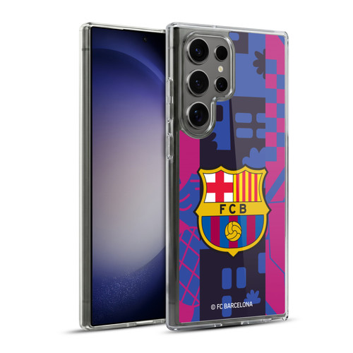 FC Barcelona 2021/22 CREST KIT Third Soft Gel Case for Samsung Galaxy S23 Ultra 5G & MagSafe