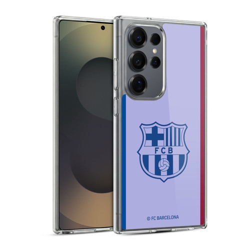 FC Barcelona 2021/22 CREST KIT Away Soft Gel Case for Samsung Galaxy S25 Ultra & MagSafe