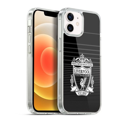 Liverpool Football Club Crest Designs White Third Soft Gel Case for Apple iPhone 12 / iPhone 12 Pro & MagSafe