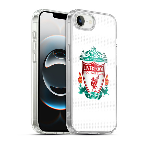 Liverpool Football Club Crest Designs Full Colour Away Soft Gel Case for Apple iPhone 16e / Apple iPhone 17e & MagSafe