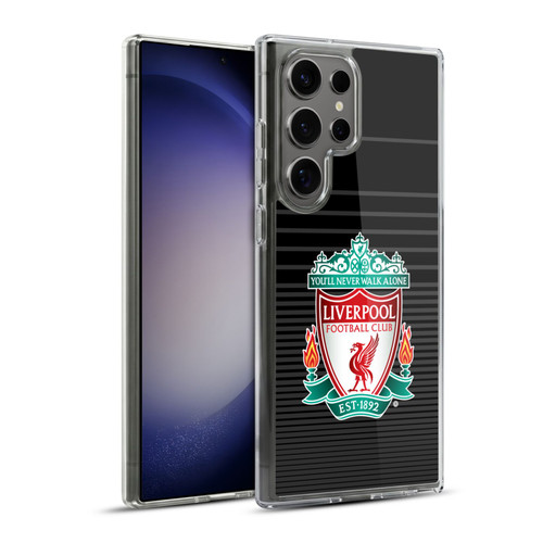 Liverpool Football Club Crest Designs Full Colour Third Soft Gel Case for Samsung Galaxy S23 Ultra 5G & MagSafe