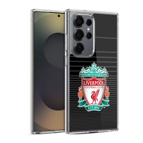 Liverpool Football Club Crest Designs Full Colour Third Soft Gel Case for Samsung Galaxy S25 Ultra & MagSafe