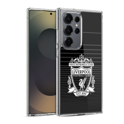 Liverpool Football Club Crest Designs White Third Soft Gel Case for Samsung Galaxy S25 Ultra & MagSafe