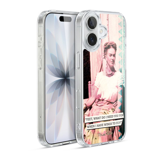 Frida Kahlo Portraits And Quotes Strange Soft Gel Case for Apple iPhone 17
