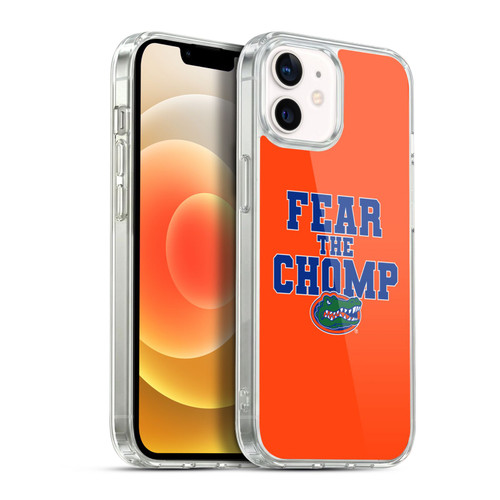 University Of Florida UF University of Florida Art Fear The Chomp Soft Gel Case for Apple iPhone 12 / iPhone 12 Pro & MagSafe