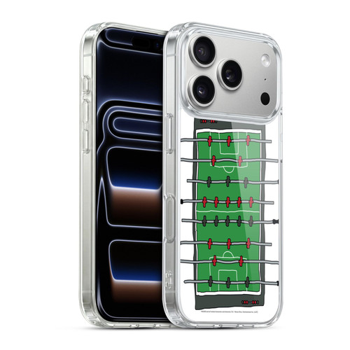 Friends TV Show Key Art Foosball Table Soft Gel Case for Apple iPhone 17 Pro