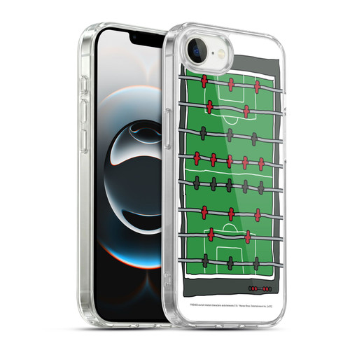 Friends TV Show Key Art Foosball Table Soft Gel Case for Apple iPhone 16e / Apple iPhone 17e & MagSafe