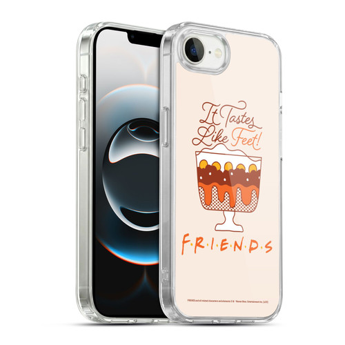 Friends TV Show Key Art Tastes Like Feet Soft Gel Case for Apple iPhone 16e / Apple iPhone 17e & MagSafe