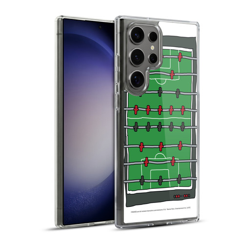 Friends TV Show Key Art Foosball Table Soft Gel Case for Samsung Galaxy S23 Ultra 5G & MagSafe