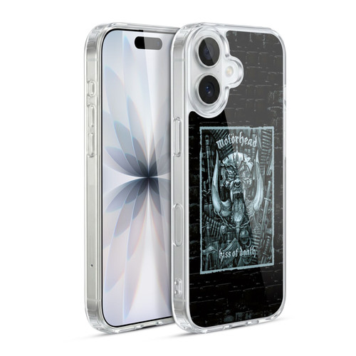 Motorhead Album Covers Kiss Of Death Soft Gel Case for Apple iPhone 17