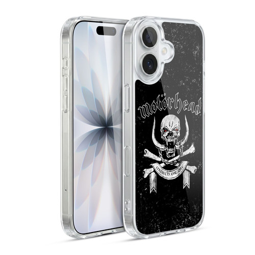 Motorhead Album Covers March Or Die Soft Gel Case for Apple iPhone 17