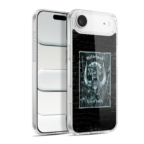 Motorhead Album Covers Kiss Of Death Soft Gel Case for Apple iPhone 17 Air