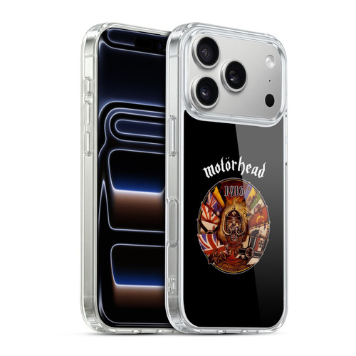 Motorhead Album Covers 1916 Soft Gel Case for Apple iPhone 17 Pro